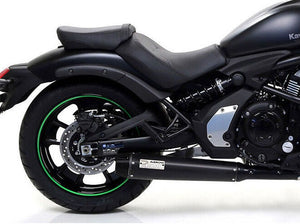 ARROW 74003MI+74505RB Kawasaki Vulcan S650/Cafe (2017+) Steel Full Exhaust System "Competition Evo Rebel" (racing) – Accessories in the 2WheelsHero Motorcycle Aftermarket Accessories and Parts Online Shop