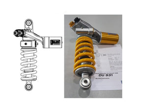 DU931AG - OHLINS Ducati Superbike 1198 (09/12) Rear Shock Absorber – Accessories in the 2WheelsHero Motorcycle Aftermarket Accessories and Parts Online Shop