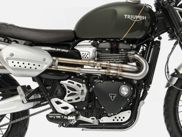 ZARD Triumph Scrambler 1200 (19/20) Decatalyst Pipe (racing) – Accessories in the 2WheelsHero Motorcycle Aftermarket Accessories and Parts Online Shop