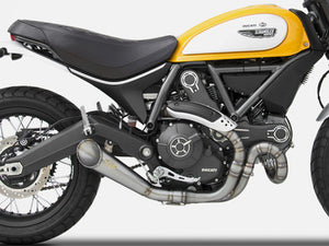 ZARD Ducati Scrambler 800 (15/22) Full Exhaust System "Conical" (racing) – Accessories in the 2WheelsHero Motorcycle Aftermarket Accessories and Parts Online Shop