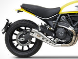 ZARD Ducati Scrambler 800 (15/22) Stainless Steel Slip-on Exhaust "Special Edition" (low mount) – Accessories in the 2WheelsHero Motorcycle Aftermarket Accessories and Parts Online Shop