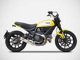 ZARD Ducati Scrambler 800 (15/22) Stainless Steel Slip-on Exhaust "Zuma" – Accessories in the 2WheelsHero Motorcycle Aftermarket Accessories and Parts Online Shop