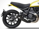 ZARD Ducati Scrambler 800 (15/22) Stainless Steel Slip-on Exhaust "Special Edition" (low mount) – Accessories in the 2WheelsHero Motorcycle Aftermarket Accessories and Parts Online Shop