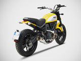 ZARD Ducati Scrambler 800 (15/22) Stainless Steel Slip-on Exhaust "Zuma" – Accessories in the 2WheelsHero Motorcycle Aftermarket Accessories and Parts Online Shop