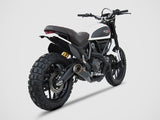 ZARD Ducati Scrambler 800 (15/22) Stainless Steel Slip-on Exhaust "Zuma" – Accessories in the 2WheelsHero Motorcycle Aftermarket Accessories and Parts Online Shop