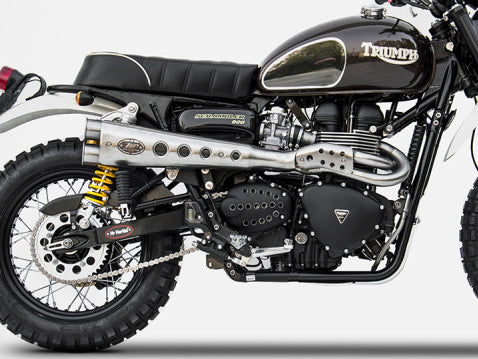 ZARD Triumph Scrambler 900 (08/16) Full Exhaust System 