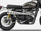 ZARD Triumph Scrambler 900 (08/16) Full Exhaust System "Special" (fuel injection; high mount) – Accessories in the 2WheelsHero Motorcycle Aftermarket Accessories and Parts Online Shop