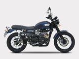 ZARD Triumph Scrambler 900 (08/16) Full Exhaust System "Special" (fuel injection; high mount) – Accessories in the 2WheelsHero Motorcycle Aftermarket Accessories and Parts Online Shop