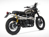 ZARD Triumph Scrambler 900 (08/16) Full Exhaust System "Special" (fuel injection; high mount) – Accessories in the 2WheelsHero Motorcycle Aftermarket Accessories and Parts Online Shop