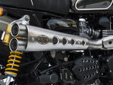 ZARD Triumph Scrambler 900 (08/16) Full Exhaust System "Special" (fuel injection; high mount) – Accessories in the 2WheelsHero Motorcycle Aftermarket Accessories and Parts Online Shop