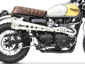 ZARD Triumph Scrambler 900 (08/16) Full Exhaust System "Short" (fuel injection; high mount) – Accessories in the 2WheelsHero Motorcycle Aftermarket Accessories and Parts Online Shop