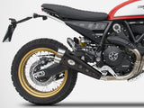 ZARD Ducati Scrambler 800 Desert Sled (17/22) Stainless Steel Slip-on Exhaust "Special Edition" – Accessories in the 2WheelsHero Motorcycle Aftermarket Accessories and Parts Online Shop