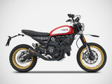 ZARD Ducati Scrambler 800 Desert Sled (17/18) Stainless Steel Slip-on Exhaust "Zuma" – Accessories in the 2WheelsHero Motorcycle Aftermarket Accessories and Parts Online Shop