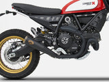 ZARD Ducati Scrambler 800 Desert Sled (17/18) Stainless Steel Slip-on Exhaust "Zuma" – Accessories in the 2WheelsHero Motorcycle Aftermarket Accessories and Parts Online Shop