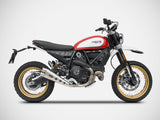 ZARD Ducati Scrambler 800 Desert Sled (17/22) Stainless Steel Slip-on Exhaust "Special Edition" – Accessories in the 2WheelsHero Motorcycle Aftermarket Accessories and Parts Online Shop