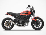 ZARD Ducati Scrambler 400 Sixty2 (16/21) Stainless Steel Slip-on Exhaust "Conical" (racing) – Accessories in the 2WheelsHero Motorcycle Aftermarket Accessories and Parts Online Shop