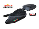 TAPPEZZERIA ITALIA Aprilia RS 457 (2023+) Velvet Seat Cover "Bezz Special Edition" – Accessories in the 2WheelsHero Motorcycle Aftermarket Accessories and Parts Online Shop