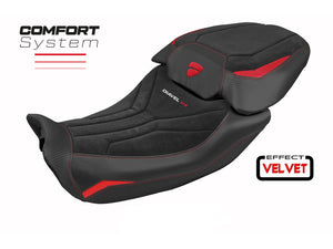 TAPPEZZERIA ITALIA Ducati Diavel V4 (2023+) Comfort Seat Cover "Diablo Velvet" – Accessories in the 2WheelsHero Motorcycle Aftermarket Accessories and Parts Online Shop