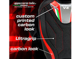 TAPPEZZERIA ITALIA Ducati Panigale V4 (2018+) Ultragrip Seat Cover "Coimbra" – Accessories in the 2WheelsHero Motorcycle Aftermarket Accessories and Parts Online Shop