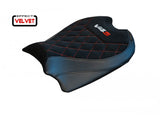 TAPPEZZERIA ITALIA Ducati Panigale V4 (2018+) Velvet Seat Cover "Harbin" – Accessories in the 2WheelsHero Motorcycle Aftermarket Accessories and Parts Online Shop