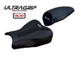 TAPPEZZERIA ITALIA Kawasaki Ninja ZX-4R (2023+) Ultragrip Velvet Seat Cover "Anet" – Accessories in the 2WheelsHero Motorcycle Aftermarket Accessories and Parts Online Shop