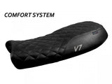 TAPPEZZERIA ITALIA Moto Guzzi V7 (11/20) Comfort Seat Cover "Davis Vintage" – Accessories in the 2WheelsHero Motorcycle Aftermarket Accessories and Parts Online Shop