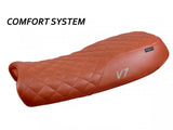 TAPPEZZERIA ITALIA Moto Guzzi V7 (11/20) Comfort Seat Cover "Davis Vintage" – Accessories in the 2WheelsHero Motorcycle Aftermarket Accessories and Parts Online Shop