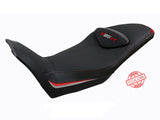 TAPPEZZERIA ITALIA Moto Guzzi V85 TT (2019+) Seat Cover "Everett" – Accessories in the 2WheelsHero Motorcycle Aftermarket Accessories and Parts Online Shop