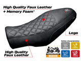 TAPPEZZERIA ITALIA Moto Morini Seiemmezzo (2022+) Seat Cover "Alanya Vintage" – Accessories in the 2WheelsHero Motorcycle Aftermarket Accessories and Parts Online Shop