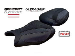 TAPPEZZERIA ITALIA Suzuki GSX1300R Hayabusa (08/20) Comfort Ultragrip Velvet Seat Cover "Japan" – Accessories in the 2WheelsHero Motorcycle Aftermarket Accessories and Parts Online Shop