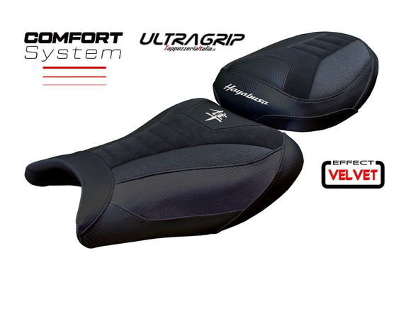 TAPPEZZERIA ITALIA Suzuki GSX1300R Hayabusa (08/20) Comfort Ultragrip Velvet Seat Cover 