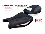 TAPPEZZERIA ITALIA Suzuki GSX1300R Hayabusa (08/20) Comfort Ultragrip Velvet Seat Cover "Japan" – Accessories in the 2WheelsHero Motorcycle Aftermarket Accessories and Parts Online Shop