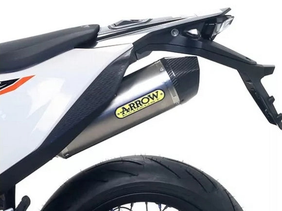 ARROW 72156PD+72624PK KTM 690 SMC R (2019+) Titanium Slip-on Exhaust 