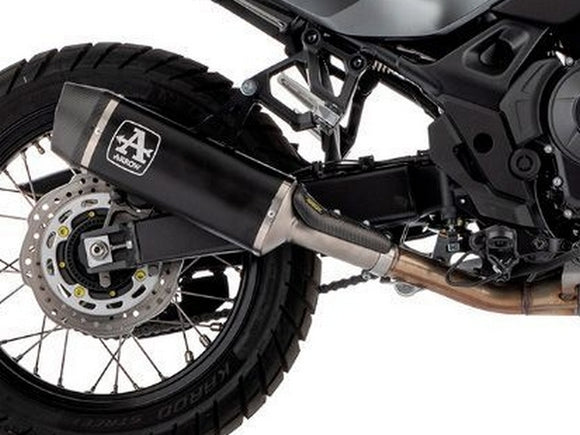 ARROW 72645AKN Honda XL750 Transalp (2023+) Black Aluminum Slip-on Exhaust 