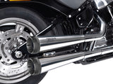 ZARD Harley Davidson Softail M8 (2016+) Double Slip-on Exhaust "CNC" – Accessories in the 2WheelsHero Motorcycle Aftermarket Accessories and Parts Online Shop