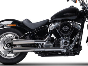 ZARD Harley Davidson Softail M8 (2016+) Double Slip-on Exhaust "CNC" – Accessories in the 2WheelsHero Motorcycle Aftermarket Accessories and Parts Online Shop