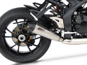 ZARD Triumph Speed Triple 1050 (11/15) Stainless Steel Slip-on Exhaust (racing) – Accessories in the 2WheelsHero Motorcycle Aftermarket Accessories and Parts Online Shop