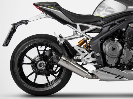 ZARD Triumph Speed Triple 1200RR / 1200RS (2021+) Titanium Slip-on Exhaust (racing) – Accessories in the 2WheelsHero Motorcycle Aftermarket Accessories and Parts Online Shop