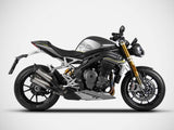 ZARD Triumph Speed Triple 1200RR / 1200RS (2021+) Twin Titanium Slip-on Exhaust (EU Homologated) – Accessories in the 2WheelsHero Motorcycle Aftermarket Accessories and Parts Online Shop