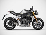 ZARD Triumph Speed Triple 1200RR / 1200RS (2021+) Titanium Slip-on Exhaust (racing) – Accessories in the 2WheelsHero Motorcycle Aftermarket Accessories and Parts Online Shop