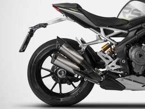 ZARD Triumph Speed Triple 1200RR / 1200RS (2021+) Twin Titanium Slip-on Exhaust (EU Homologated) – Accessories in the 2WheelsHero Motorcycle Aftermarket Accessories and Parts Online Shop