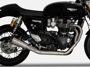 ZARD Triumph Thruxton 1200R / 1200RS (19/20) Double Stainless Steel Slip-on Exhaust "SP" – Accessories in the 2WheelsHero Motorcycle Aftermarket Accessories and Parts Online Shop