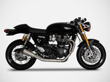 ZARD Triumph Thruxton 1200R / 1200RS (2021+) Full Stainless Steel Exhaust System "SP" – Accessories in the 2WheelsHero Motorcycle Aftermarket Accessories and Parts Online Shop