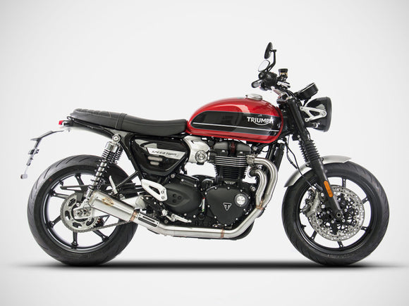 ZARD Triumph Bonneville Speed Twin 1200 (2021+) Full Stainless Steel Exhaust System 