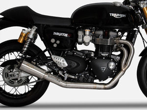 ZARD Triumph Thruxton 1200R / 1200RS (2021+) Full Stainless Steel Exhaust System "SP" – Accessories in the 2WheelsHero Motorcycle Aftermarket Accessories and Parts Online Shop