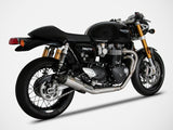 ZARD Triumph Thruxton 1200R / 1200RS (2021+) Full Stainless Steel Exhaust System "SP" – Accessories in the 2WheelsHero Motorcycle Aftermarket Accessories and Parts Online Shop