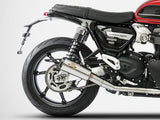 ZARD Triumph Bonneville Speed Twin 1200 (19/20) Double Stainless Steel Slip-on Exhaust "SP" – Accessories in the 2WheelsHero Motorcycle Aftermarket Accessories and Parts Online Shop