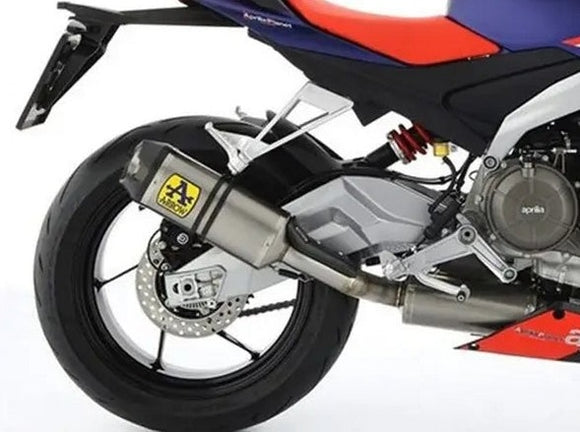 ARROW 71755MI+71929PK Aprilia RS660 (2020+) Titanium Full Exhaust System 