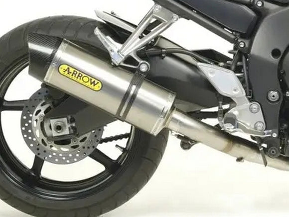 ARROW 71343MI+71708AK Yamaha FZ1/Fazer (2006+) Aluminum Slip-on Exhaust 