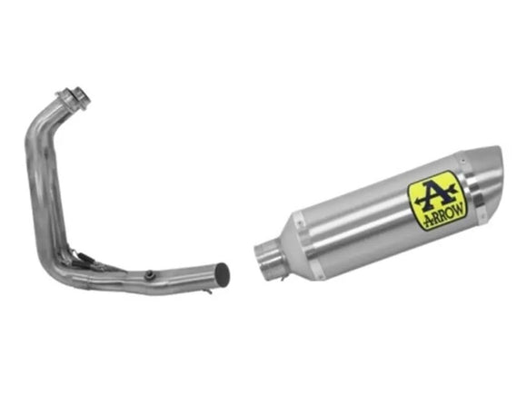 ARROW 71758KZ+71930AO Yamaha MT07 (2021+) Aluminum Full Exhaust System 